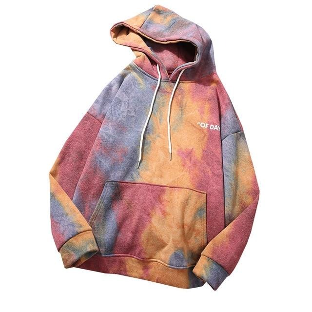 Tie Dye Autumn Winter 2 Piece Set Women Hoodies Pants Printed Sportswear Suits Thicken Warm Ladies Girls Hoodie Sets Tracksuits-Dollar Bargains Online Shopping Australia