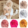 Flower Baby Hat Toddler Turban Infant Head wraps Kids Bonnet Newborn Toddler Beanie Cap for 0-18m-Dollar Bargains Online Shopping Australia