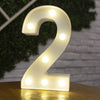 Decorative Letters Alphabet Letter LED Lights Luminous Number Lamp Decoration Battery Night Light Party Baby Bedroom Decoration-Dollar Bargains Online Shopping Australia