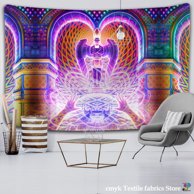 Mandela Wall hanging Tapestry psychedelic pattern yoga throw beach throw carpet Hippie Home Decor mandala Wall Tapestry Blanket-Dollar Bargains Online Shopping Australia