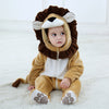 Infant Toddler Rabbit Dog Lion Tiger Dinosaur Costumes Baby Boys Girls Kigurumi Cartoon Animal Onesies Romper Halloween-Dollar Bargains Online Shopping Australia