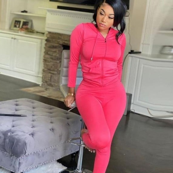 Streetwear Fall Two 2 Piece Set Women Outfits Matching Sets Hoodies Leggings Women Sweatsuit Ladies Tracksuit Female-Dollar Bargains Online Shopping Australia