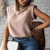 Women's Blouse Thin Abstract Art Rose Face Print O-Neck Short Sleeve White Female Casual Shirt Slim Summer Office Lady Tops-Dollar Bargains Online Shopping Australia