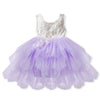 Lace Little Princess Dresses Summer Solid Sleeveless Tulle Tutu Dresses For Girls-Dollar Bargains Online Shopping Australia