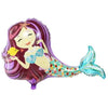 Little Mermaid Party Balloons baby girl pink birthday party decor kids toy Supplies Sea Summer Beach Shells Helium Balloons-Dollar Bargains Online Shopping Australia