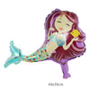 Little Mermaid Party Balloons baby girl pink birthday party decor kids toy Supplies Sea Summer Beach Shells Helium Balloons-Dollar Bargains Online Shopping Australia