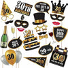 Chicinlife 24pcs/lot Happy 30 40 50 60th Birthday Photo booth props Birthday Anniversary Party Decoration photobooth props-Dollar Bargains Online Shopping Australia