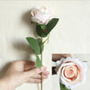 5Pcs Artificial Flowers Silk Rose Long Branch Bouquet for Wedding Home Decoration Fake Plants DIY Wreath Supplies Accessories-Dollar Bargains Online Shopping Australia