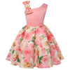 Summer Kids Flower Dresses for Girls Christmas Children Clothing Dress Princess Brithday Wedding Party Baby Girl Dress With Bow-Dollar Bargains Online Shopping Australia