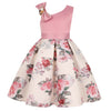 Summer Kids Flower Dresses for Girls Christmas Children Clothing Dress Princess Brithday Wedding Party Baby Girl Dress With Bow-Dollar Bargains Online Shopping Australia