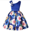 Summer Kids Flower Dresses for Girls Christmas Children Clothing Dress Princess Brithday Wedding Party Baby Girl Dress With Bow-Dollar Bargains Online Shopping Australia