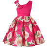 Summer Kids Flower Dresses for Girls Christmas Children Clothing Dress Princess Brithday Wedding Party Baby Girl Dress With Bow-Dollar Bargains Online Shopping Australia