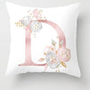 Custom Pink Letter Decorative Cushion Cover Wedding Party Decoration Wedding Decorative Pillow Party Supplies Wedding Ornaments-Dollar Bargains Online Shopping Australia