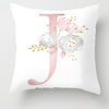 Custom Pink Letter Decorative Cushion Cover Wedding Party Decoration Wedding Decorative Pillow Party Supplies Wedding Ornaments-Dollar Bargains Online Shopping Australia