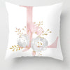 Custom Pink Letter Decorative Cushion Cover Wedding Party Decoration Wedding Decorative Pillow Party Supplies Wedding Ornaments-Dollar Bargains Online Shopping Australia