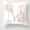 Custom Pink Letter Decorative Cushion Cover Wedding Party Decoration Wedding Decorative Pillow Party Supplies Wedding Ornaments-Dollar Bargains Online Shopping Australia