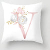 Custom Pink Letter Decorative Cushion Cover Wedding Party Decoration Wedding Decorative Pillow Party Supplies Wedding Ornaments-Dollar Bargains Online Shopping Australia