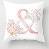 Custom Pink Letter Decorative Cushion Cover Wedding Party Decoration Wedding Decorative Pillow Party Supplies Wedding Ornaments-Dollar Bargains Online Shopping Australia