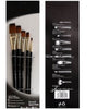 Artist Paint Brush Set High Quality Nylon Hair Wood Black Handle Watercolor Acrylic Oil Brush Painting Art Supplies-Dollar Bargains Online Shopping Australia