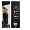 Artist Paint Brush Set High Quality Nylon Hair Wood Black Handle Watercolor Acrylic Oil Brush Painting Art Supplies-Dollar Bargains Online Shopping Australia