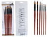 Artist Paint Brush Set High Quality Nylon Hair Wood Black Handle Watercolor Acrylic Oil Brush Painting Art Supplies-Dollar Bargains Online Shopping Australia