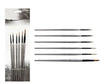 Artist Paint Brush Set High Quality Nylon Hair Wood Black Handle Watercolor Acrylic Oil Brush Painting Art Supplies-Dollar Bargains Online Shopping Australia