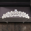 Silver Color Crystal Rhinestone Crown and Tiara Wedding Hair Accessories Bridal Tiaras Hair Crown Wedding Headpiece-Dollar Bargains Online Shopping Australia