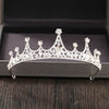 Silver Color Crystal Rhinestone Crown and Tiara Wedding Hair Accessories Bridal Tiaras Hair Crown Wedding Headpiece-Dollar Bargains Online Shopping Australia