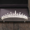 Silver Color Crystal Rhinestone Crown and Tiara Wedding Hair Accessories Bridal Tiaras Hair Crown Wedding Headpiece-Dollar Bargains Online Shopping Australia