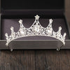 Silver Color Crystal Rhinestone Crown and Tiara Wedding Hair Accessories Bridal Tiaras Hair Crown Wedding Headpiece-Dollar Bargains Online Shopping Australia