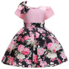 Summer Kids Flower Dresses for Girls Christmas Children Clothing Dress Princess Brithday Wedding Party Baby Girl Dress With Bow-Dollar Bargains Online Shopping Australia