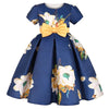 Summer Kids Flower Dresses for Girls Christmas Children Clothing Dress Princess Brithday Wedding Party Baby Girl Dress With Bow-Dollar Bargains Online Shopping Australia