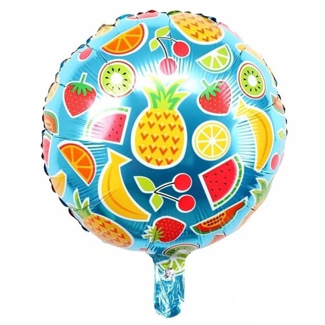 32Inch Donut Digital Foil Balloon Christmas Fruit Ice Cream Helium Balloon Birthday Party Decoration Kids Digital Balloon Showe-Dollar Bargains Online Shopping Australia