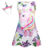 Unicorn personalised Baby Kids Dresses Girls Dress Sleeveless Clothing Children Princess Party-Dollar Bargains Online Shopping Australia