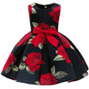 Summer Kids Flower Dresses for Girls Christmas Children Clothing Dress Princess Brithday Wedding Party Baby Girl Dress With Bow-Dollar Bargains Online Shopping Australia