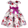 Summer Kids Flower Dresses for Girls Christmas Children Clothing Dress Princess Brithday Wedding Party Baby Girl Dress With Bow-Dollar Bargains Online Shopping Australia