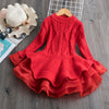 Autumn Girl Dress Children Clothes Kids Dresses For Girls Party Dress Long Sleeve Knitted Sweater Toddler Girl Dress-Dollar Bargains Online Shopping Australia