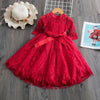 Autumn Girl Dress Children Clothes Kids Dresses For Girls Party Dress Long Sleeve Knitted Sweater Toddler Girl Dress-Dollar Bargains Online Shopping Australia