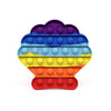 Fidget Reliver Stress Toy Rainbow Push Bubble Antistress Toys Adults &amp; Children Sensory Toys to Relieve Autism-Dollar Bargains Online Shopping Australia