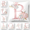 Custom Pink Letter Decorative Cushion Cover Wedding Party Decoration Wedding Decorative Pillow Party Supplies Wedding Ornaments-Dollar Bargains Online Shopping Australia