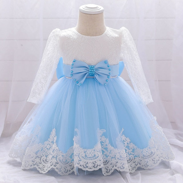 Christmas Sequin Cake Double Baby Girl Dress 1 Year Birthday Dress Newborn Party Wedding Vestidos Baby Girl Christening Clothes-Dollar Bargains Online Shopping Australia