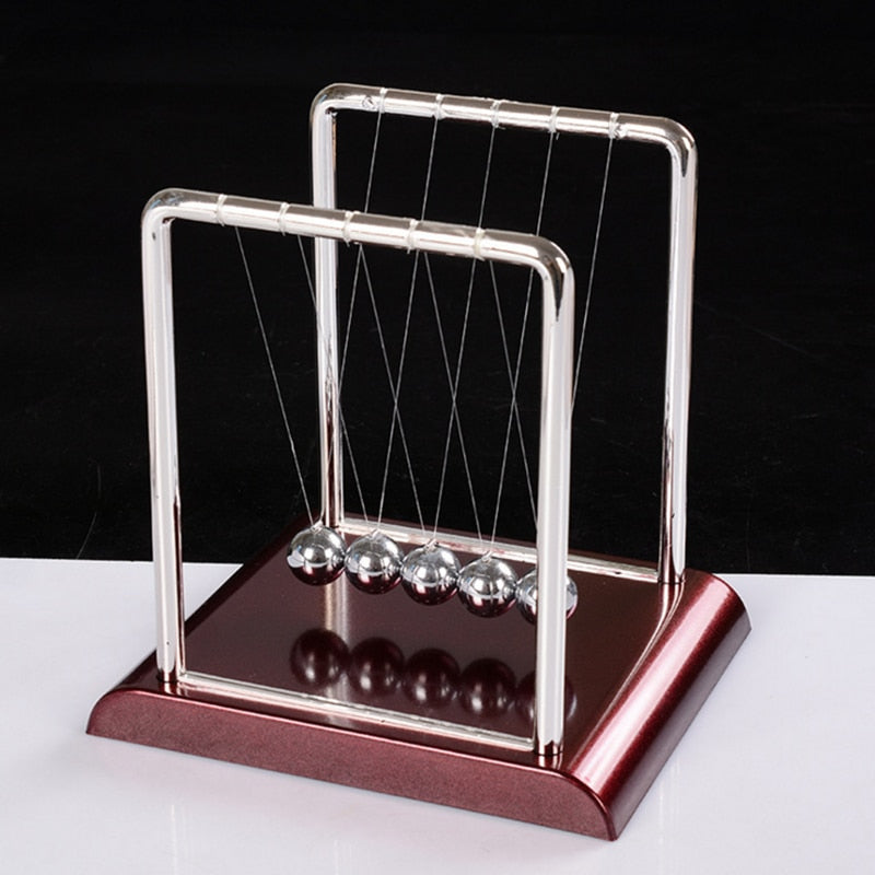 Cradle Physics Science Pendulum Educational Kids Toys Children Metal Balance Ball Antistress Games Toy Desk-Dollar Bargains Online Shopping Australia