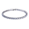 Fashion Charm CZ Tennis Bracelet for Women Crystal Zircon Jewelry Adjustable Gold Silver Color Box Chain Bracelets Gift-Dollar Bargains Online Shopping Australia