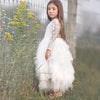 Girls Clothes Princess Party Dress Backless Lace Tutu Layered Dress Elegant Ceremony Teenage Costume-Dollar Bargains Online Shopping Australia