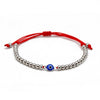 Lucky Evil Eye Bracelets Blue Evil Eye Bead Bracelet Men Women Handmade Lucky Jewelry Charm Bracelet-Dollar Bargains Online Shopping Australia