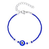 Lucky Evil Eye Bracelets Blue Evil Eye Bead Bracelet Men Women Handmade Lucky Jewelry Charm Bracelet-Dollar Bargains Online Shopping Australia