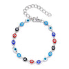 Lucky Evil Eye Bracelets Blue Evil Eye Bead Bracelet Men Women Handmade Lucky Jewelry Charm Bracelet-Dollar Bargains Online Shopping Australia