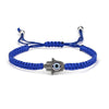 Lucky Evil Eye Bracelets Blue Evil Eye Bead Bracelet Men Women Handmade Lucky Jewelry Charm Bracelet-Dollar Bargains Online Shopping Australia