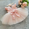 Toddler Girls Tulle Dress Kids Baby Girl Christmas Princess Dresses Wedding and Evening Robes Children 2022 New Year Clothes-Dollar Bargains Online Shopping Australia