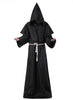 Wizard Costume Halloween Cosplay Medieval Monk Friar Robe Priest Costume Ancient Clothing Christian Suit-Dollar Bargains Online Shopping Australia